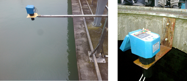 YEH-X超聲波液位計(jì)（仿E+H型）實(shí)物圖顯示界面