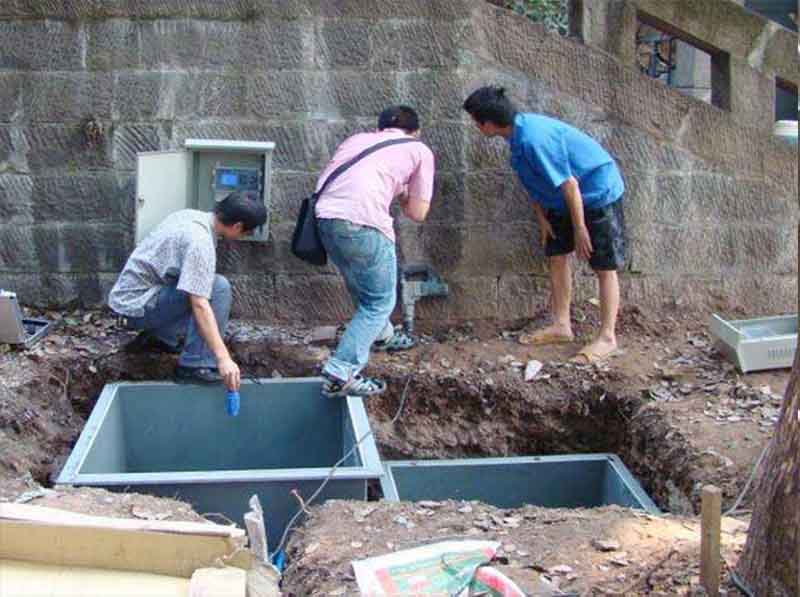 分體式超聲波液位計現(xiàn)場安裝調試