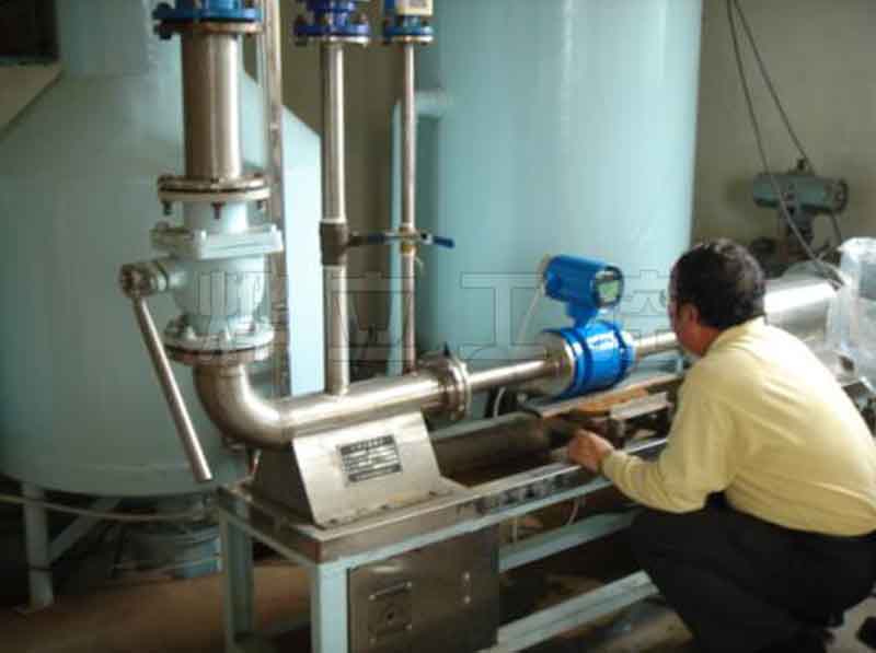 一體式電磁流量計(jì)現(xiàn)場(chǎng)調(diào)試