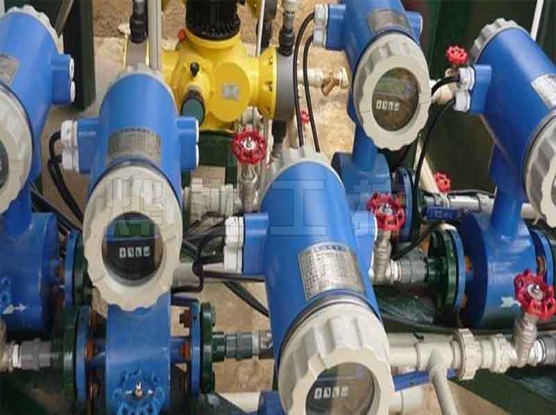 電磁流量計(jì)DN65現(xiàn)場安裝調(diào)試