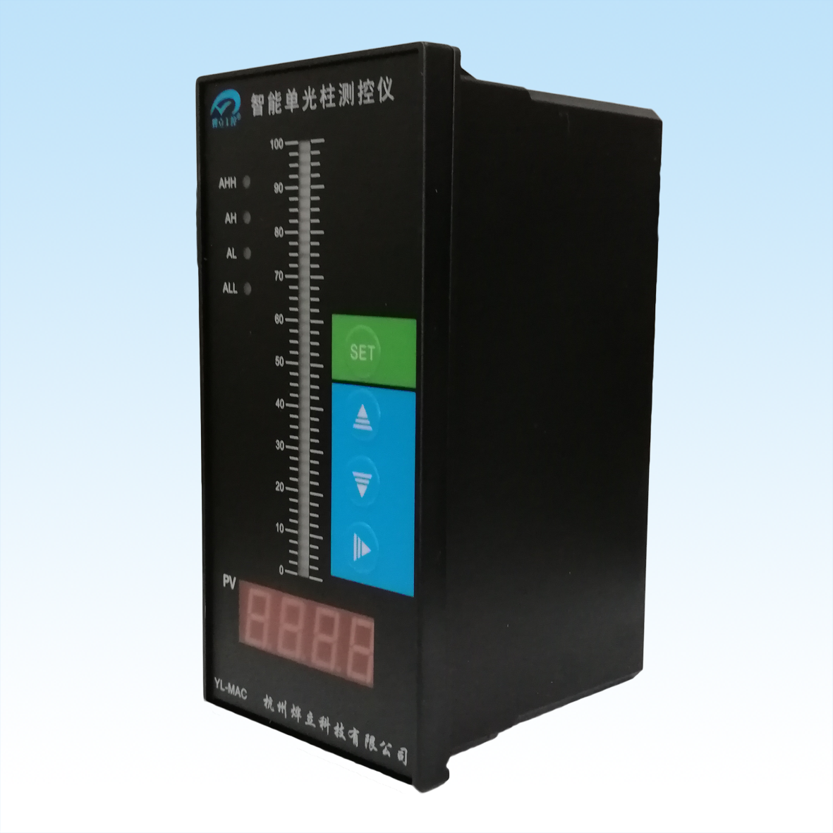 液位顯示控制儀豎式安裝圖